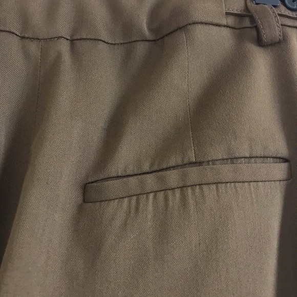 Vince Wide Leg Oversized Trouser Pants Brown Size 2 - Picture 6 of 16